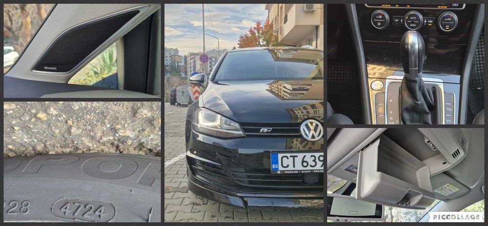VW Golf 2.0Tdi R-Line/Distronic/сервизна история/Dynaudio голф 7