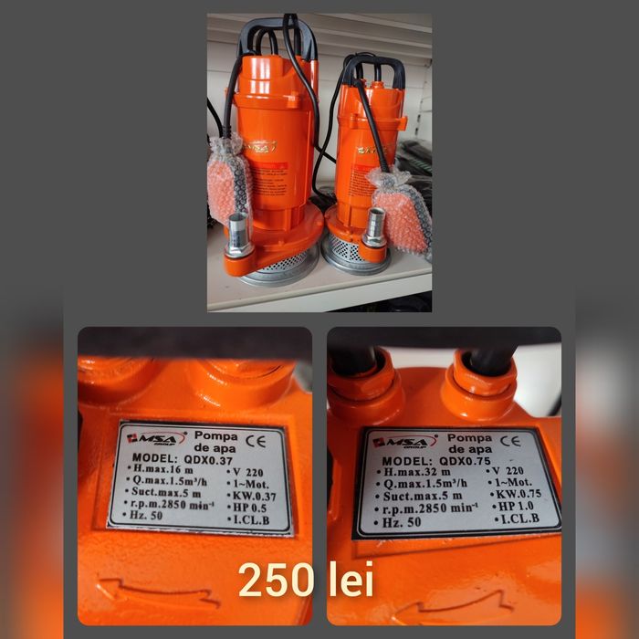 Pompe Submersibile/ Pompă apa Arad • OLX.ro