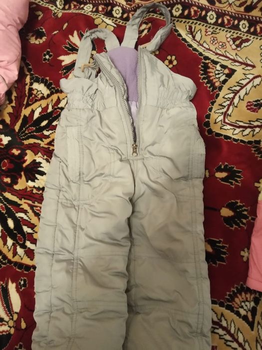 Комбинезон с курткой и жилеткой для девочки