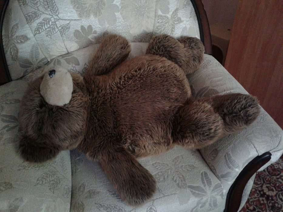 Медведь мягкий большой