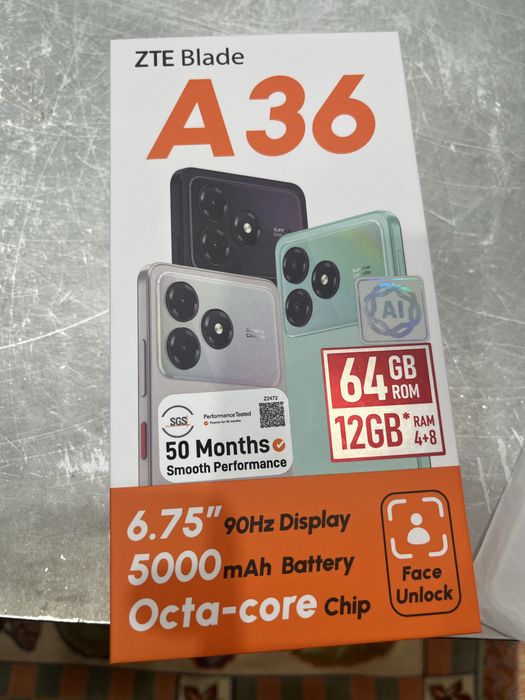 Телефон ZTE Blade A36