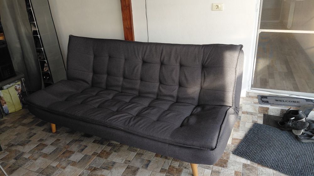 Canapea extensibila gri