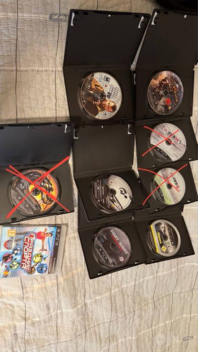 Разные диски на playstation 3