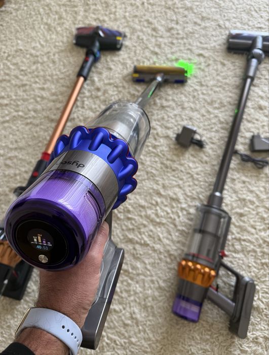 Aspirator Dyson v15 si Dyson v16 noi , nefolosite, laser led