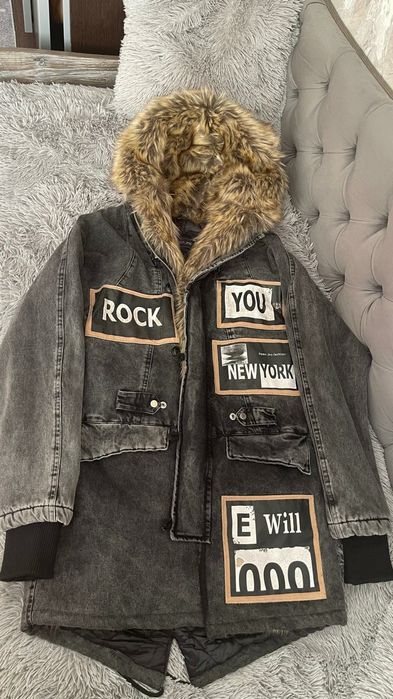 Продам Джинцовую куртку парку