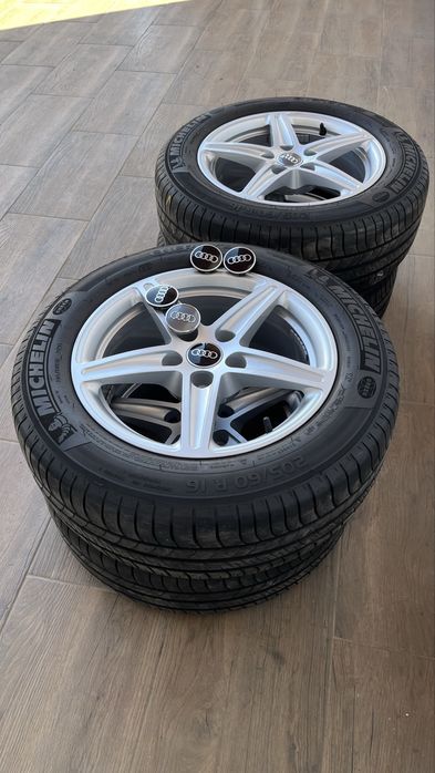 Jante R16 originale Audi A3/A4/A6/Roți/Genți/Alumi/Aliaj/Set/Vw/Jenți/