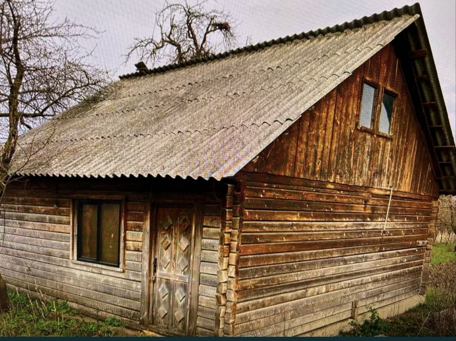 Casa din lemn imbinat, pentru relocare