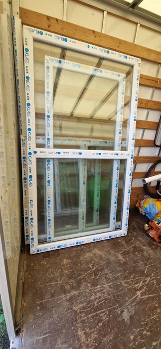 Ferestre pvc noi cu sticla termopan la super preț