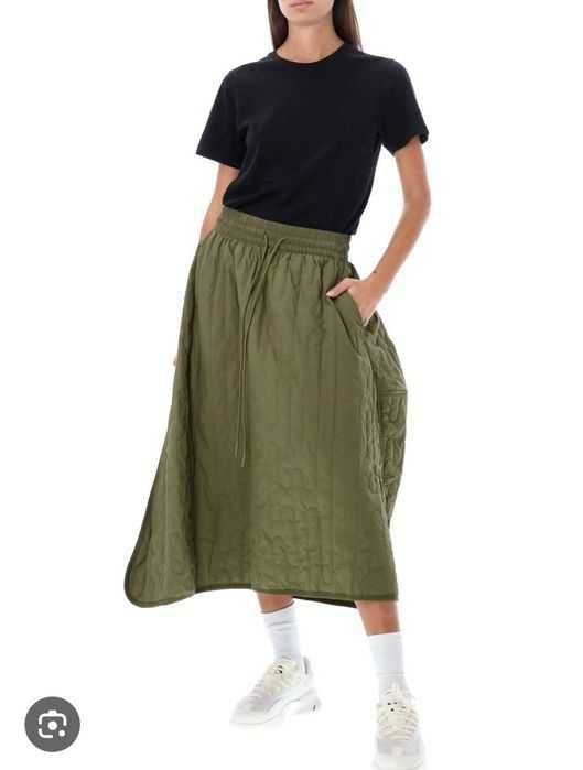 Vând Fustă Midi Y-3 Quilted – Khaki – Mărimea S/M