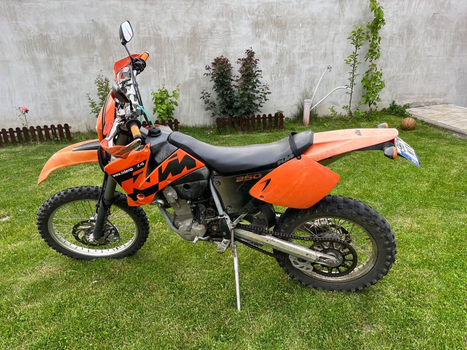 KTM 250 exc 4 timpi inmatriculat