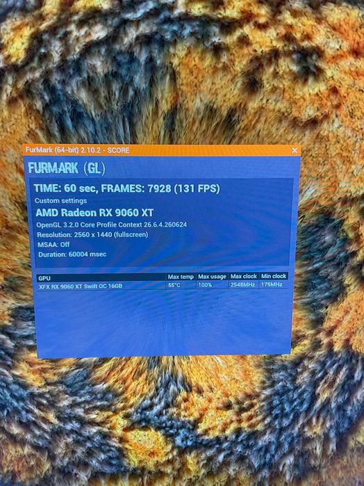 Rx 9060 xt 16gb XFX Swift OC trio