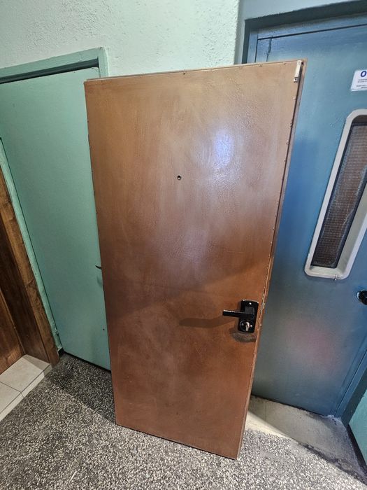 Масивна метална Входна врата с каса