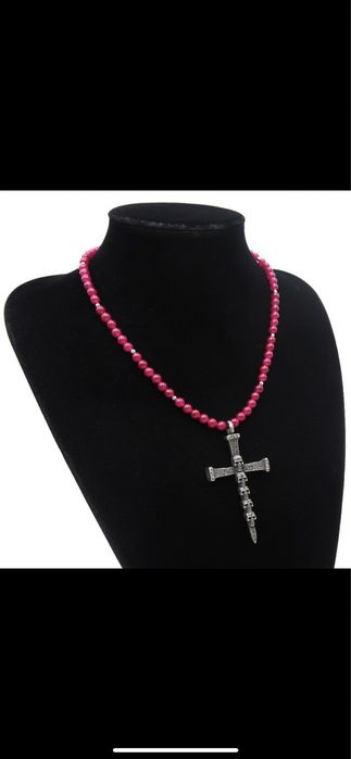 Colier cu cruce 6,83*4,07 cm