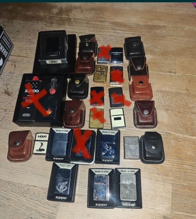 Оригинальные зажигалки zippo за все 80.000 срочно!