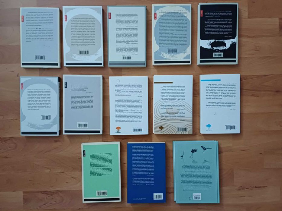 Seturi cărți: Zen (13 vol), Eckhart Tolle (4 vol)