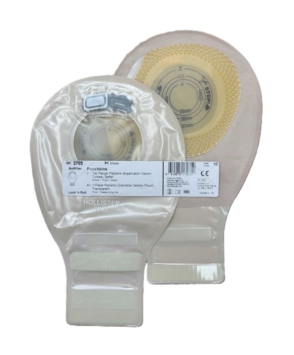 Bolalar uchun najas qopcha 1-3 yosh - Детский калоприёмник HOLLISTER