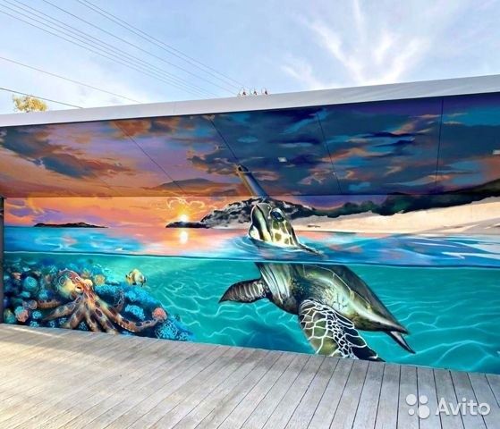 Художник.Рассом.Rassom.Роспись стень. Услуги художника.Арт.Street art.