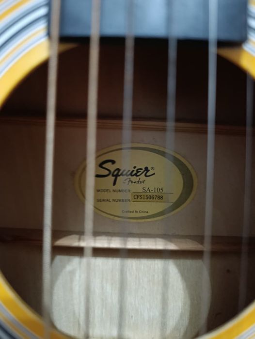 Продам гитару Sguier by fender