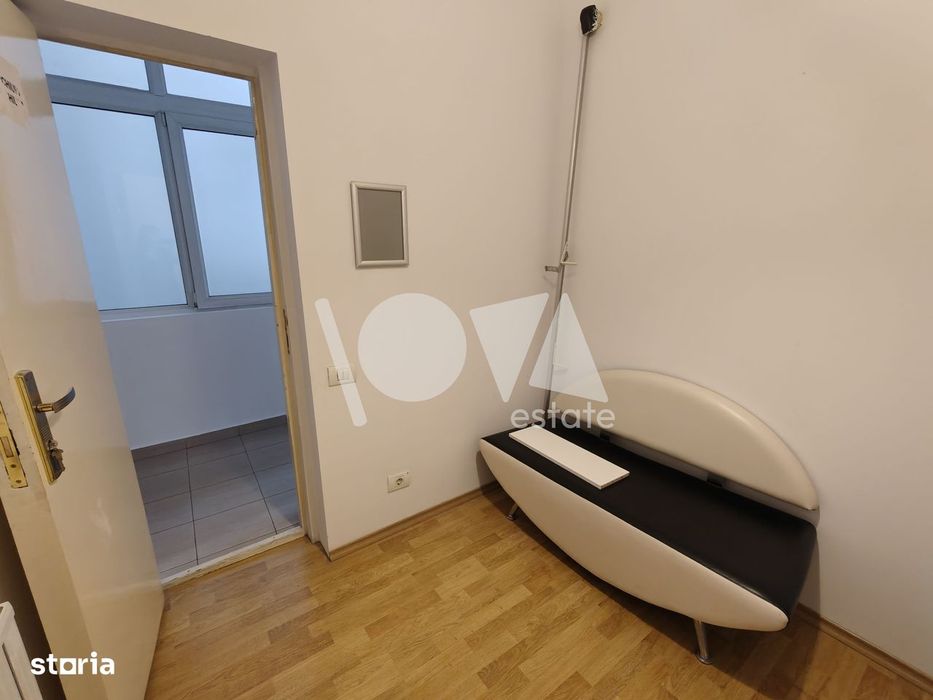 De închiriat: apartament 4 camere stradal- pretabil birou - Cotroceni
