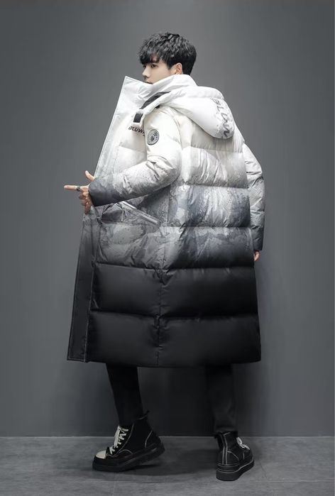 Пуховик для мальчика (новый) S размер