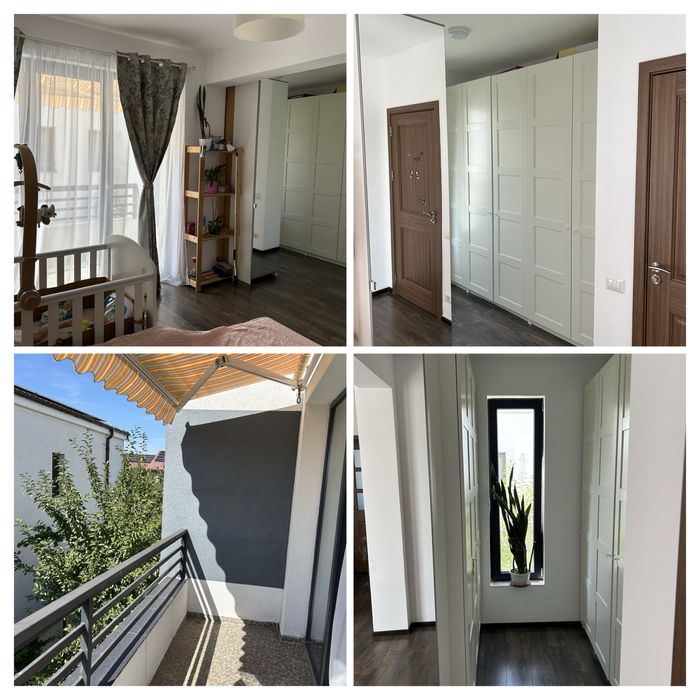 Vila moderna Tunari-intrare Pipera, complet mobilata, panouri solare