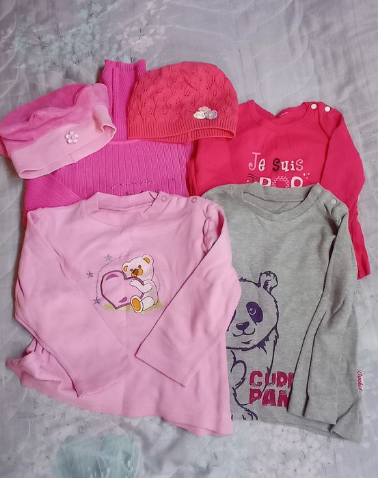 Вещи на девочку от 6 месяцев до 1-1,5 года.Цена за всё