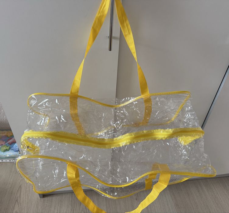 Сумка для роддома прозрачная
