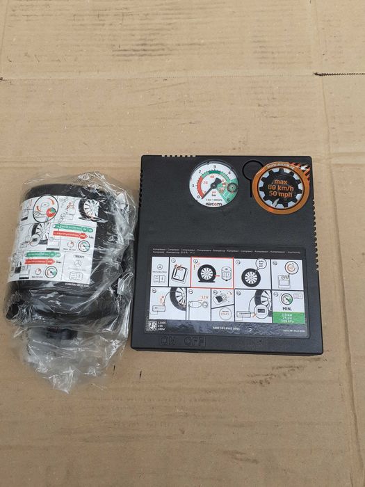 Compresor auto umflat roti + spuma,kit pana pt.gama MERCEDES    180 W