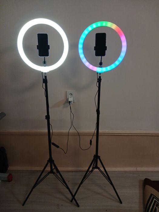 RGB Led Lampa+shtativ