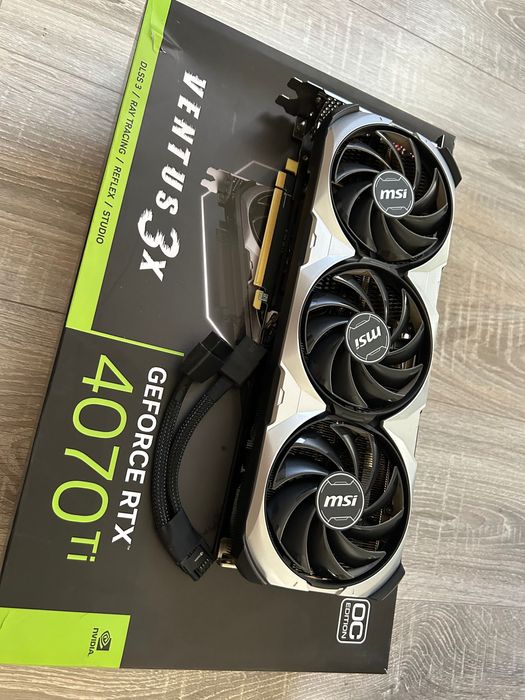 MSI RTX 4070 Ti 12gb ventus 3x