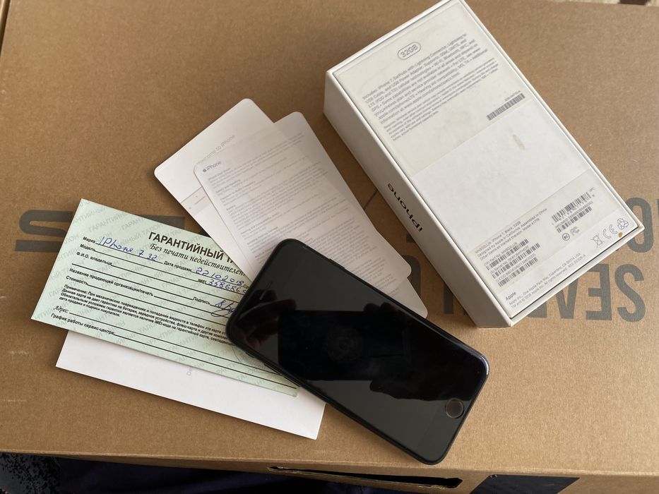Айфон 7 32гб черный