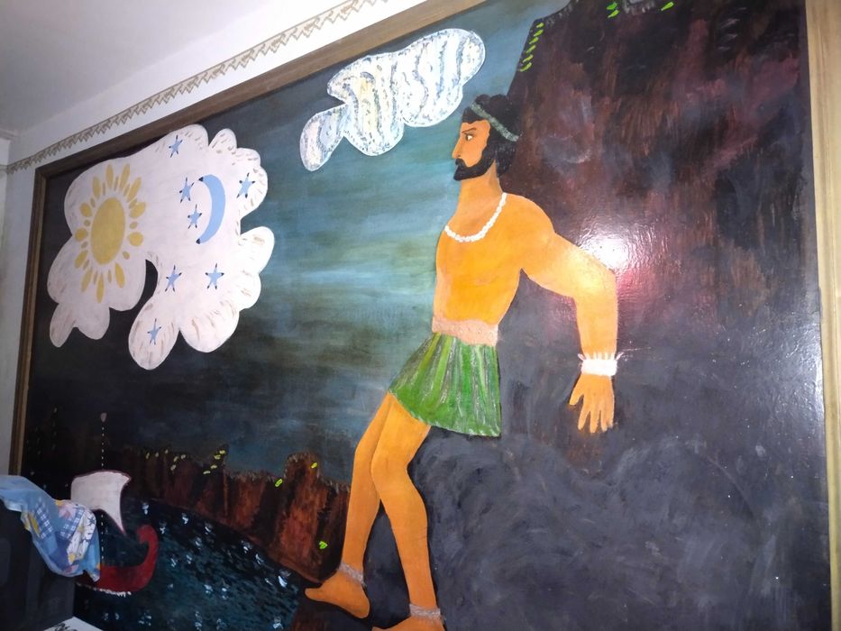 Картина б/у на всю стену