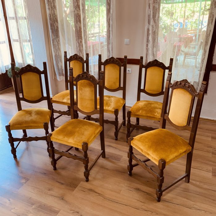 Италиански комплект столове от 60-те