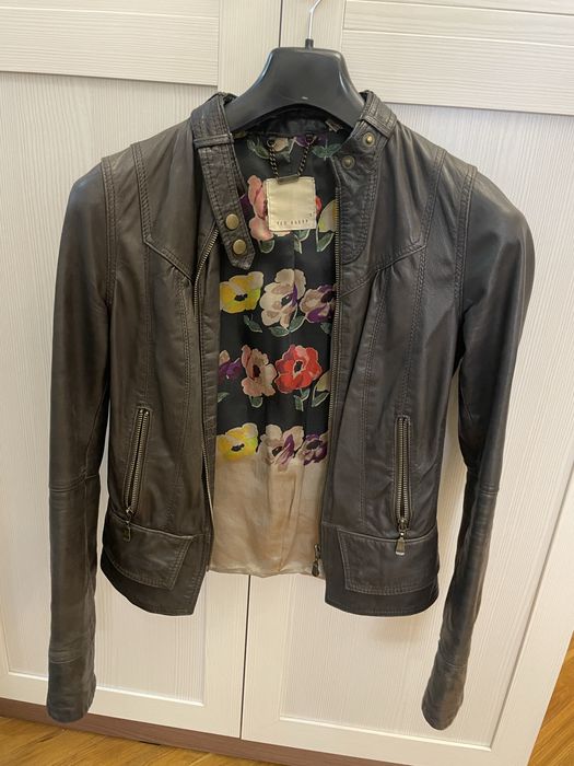 Кожаная куртка TED BAKER