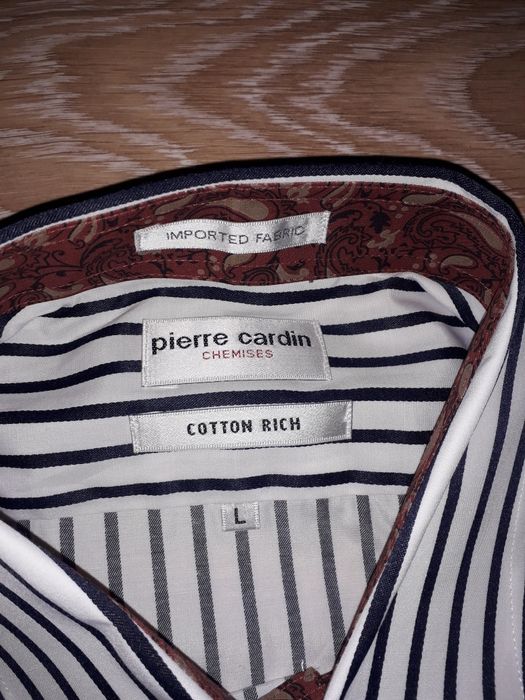 Фирменная рубашка Pierre Cardin размер L