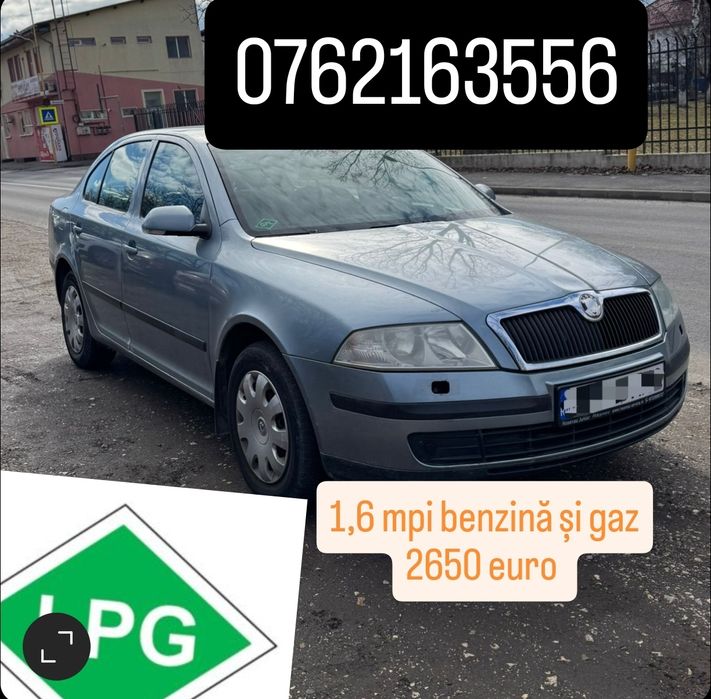 Skoda Octavia2 1.6 MPI GPL/ GAZ+benzina
Consuma ff putin! 6,5% pe g