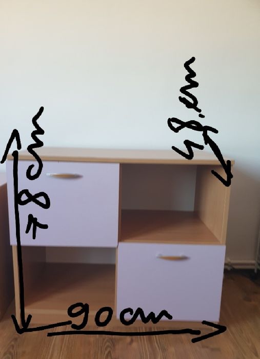 Vand dormitor complet copil