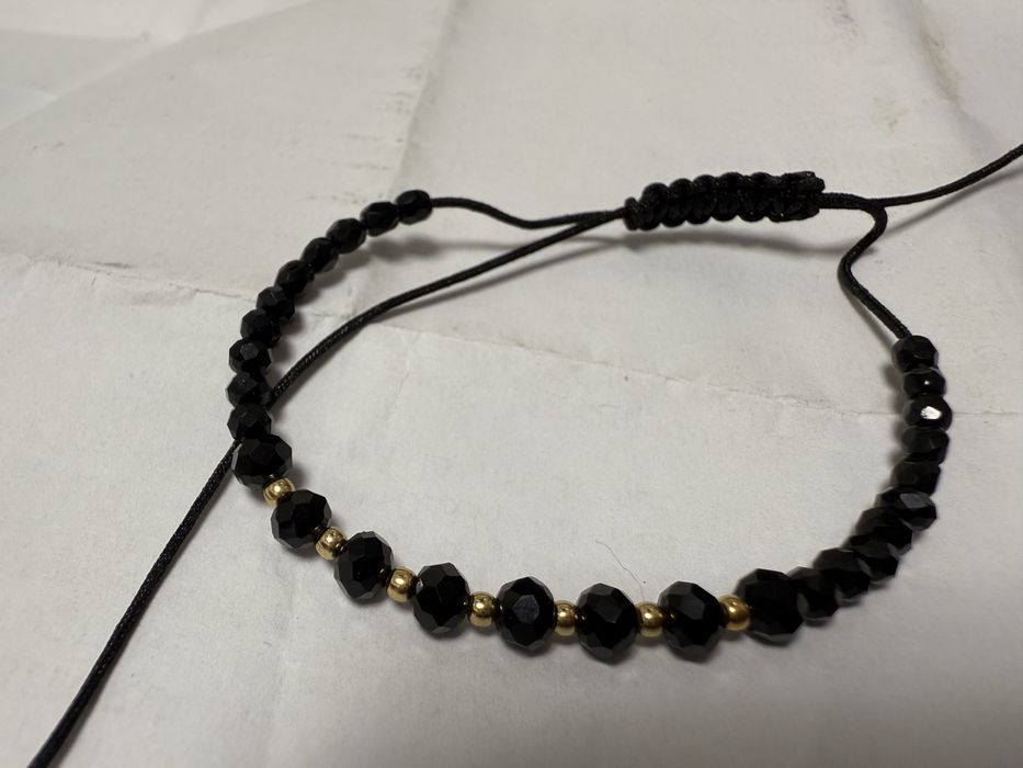 Bratara cu bilute de aur 14k