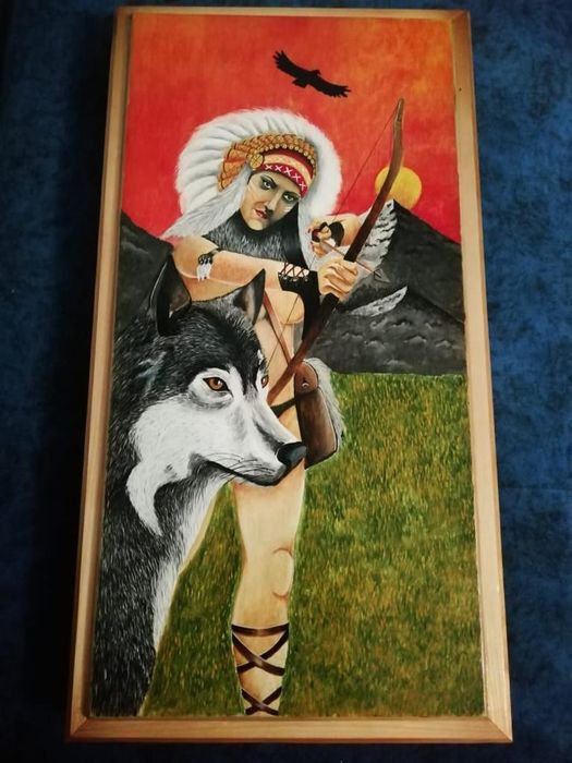 Продам нарды ручной работы