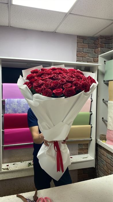 101 роза 27900тг!