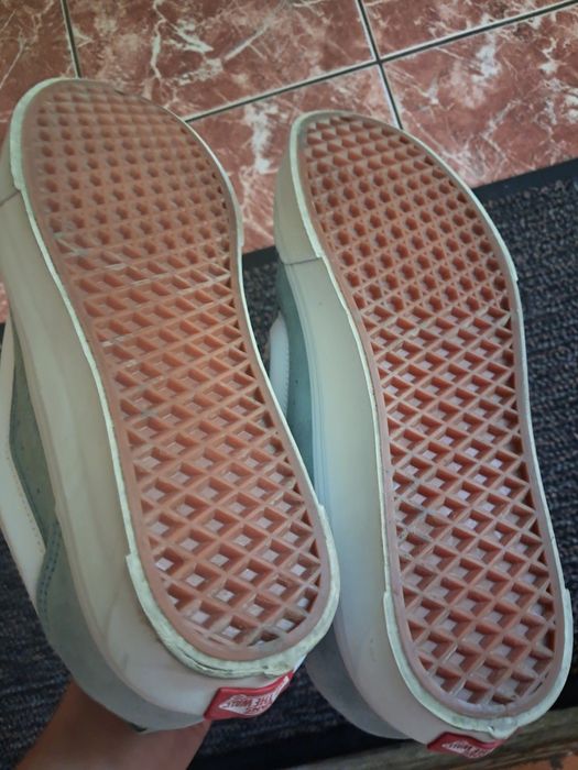 Vans Knu Skool  mist gray în stare foarte bună