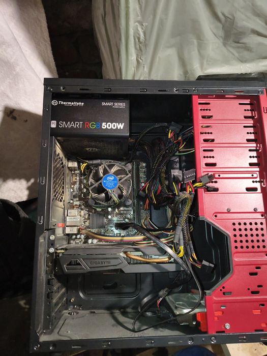 Геймърски компютър 1050ti  Gigabyte