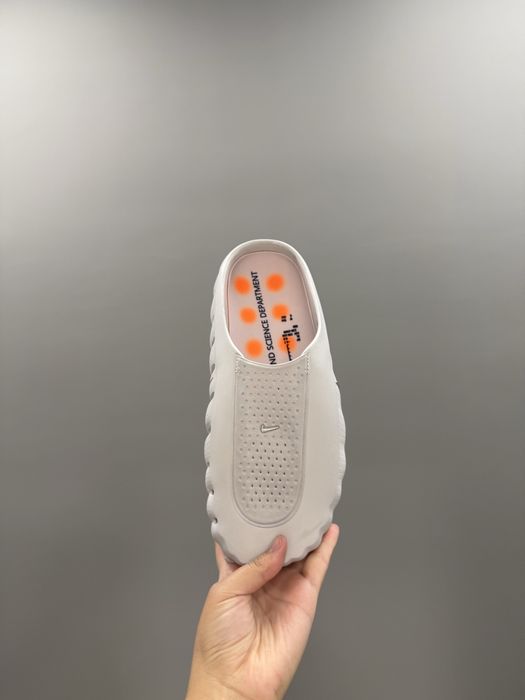 nike mind 001 slide light smoke grey