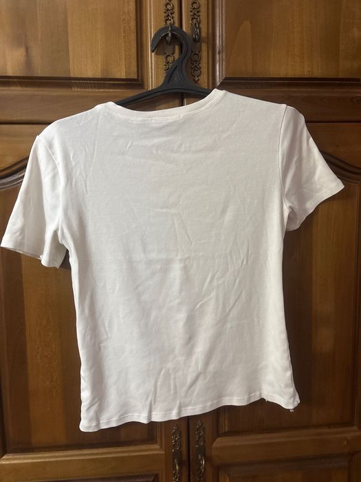 Бяла блуза със звезди