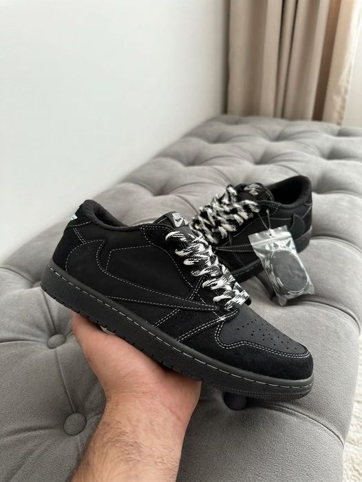 Adidasi Jordan 1 Low Dark Phantom - Full Box