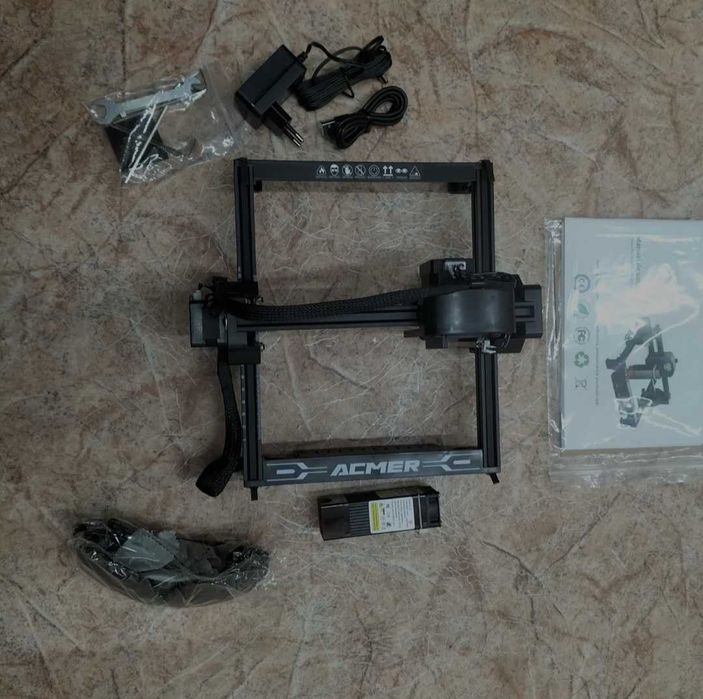 Лазерный гравировальный станок.