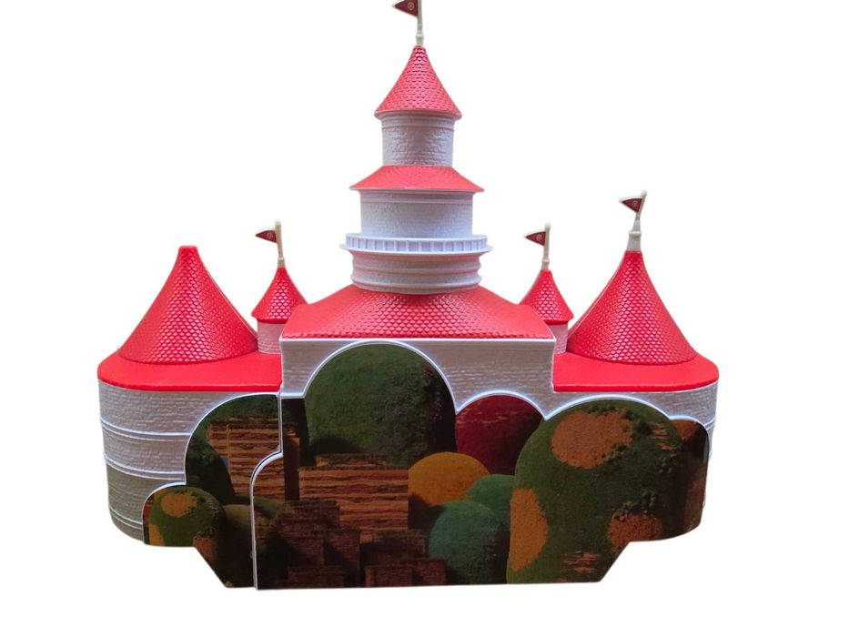 Castel Super Mario Bros and Peach - Castelul Regatul Ciupercilor cu mini figurine Jakks Pacific