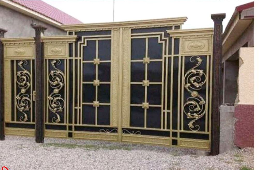 Ворота готовые..
