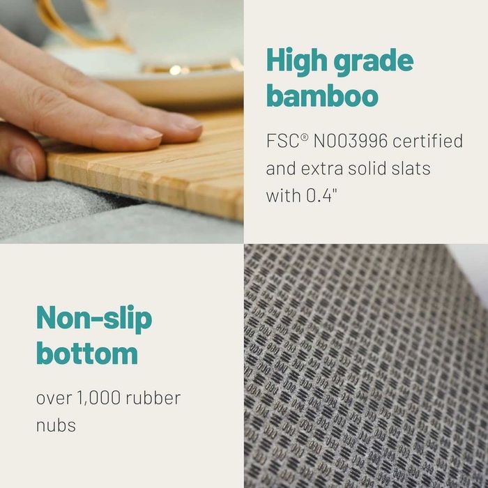 D&D Living® Гъвкава подложка за диван с неплъзгаща се коркова подложка