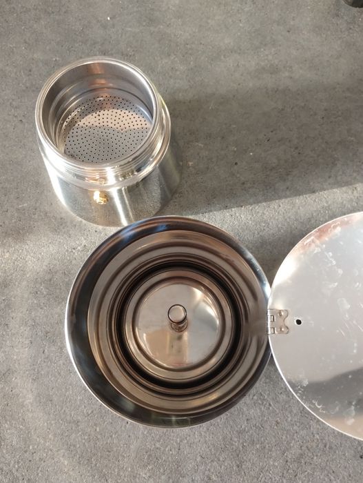 Нова кафеварка San Ignacio, стомана, 9 кафета